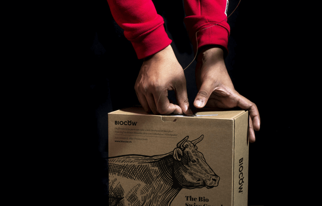 Webshop, Branding for Biocow